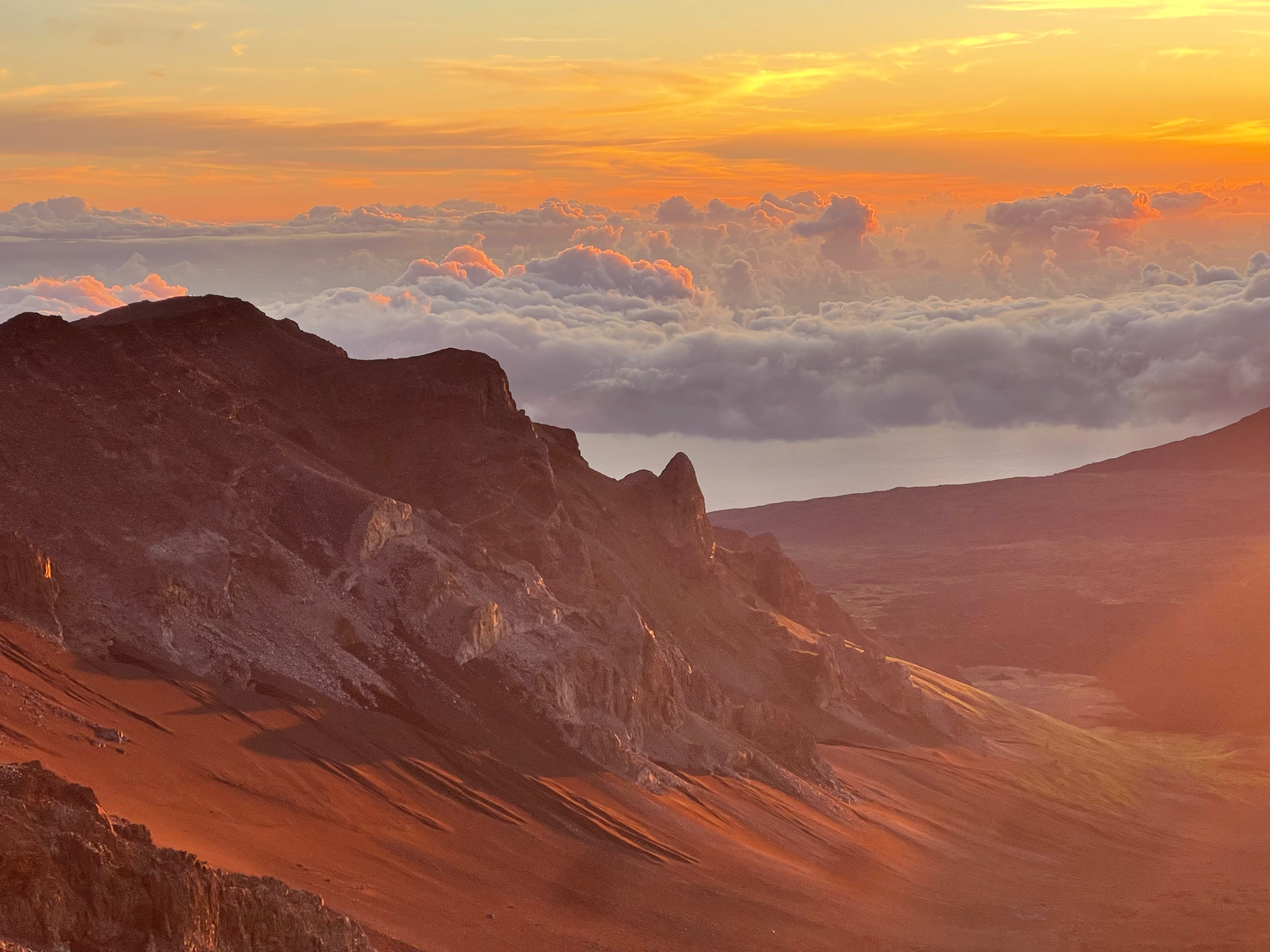 Haleakala Sunrise Glow photograph